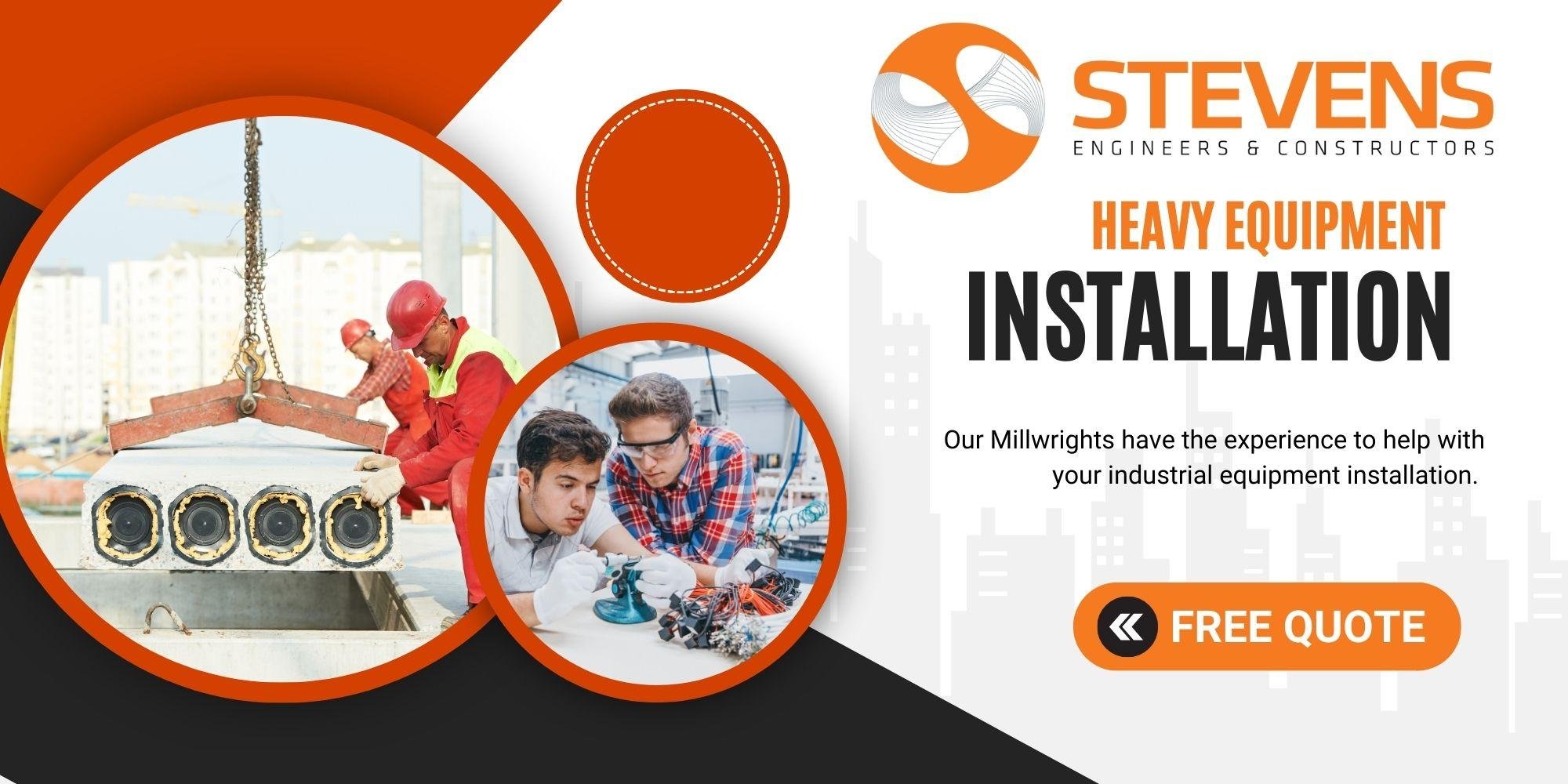 STEVENS MILLWRIGHT SERVICES IN CINCINNATI, OHIO